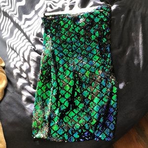 TUBE DRESS FOREVER 21 sequins